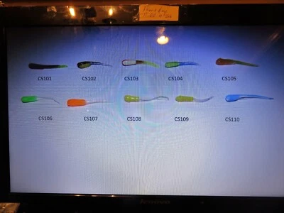 CRAPPIE STINGERS 1.75"-30 count (The original rare style)