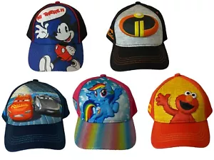Cappello Berretto Disney Cars Little Pony Elmo Incredibili 2 Topolino Bambini 3D Pop - Foto 1 di 6