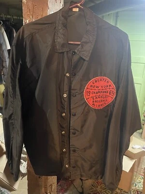 VINTAGE 60s Russell Southern Co Jacket Long Island Connie Mack Baseball ‘69 L - Image 1 of 2