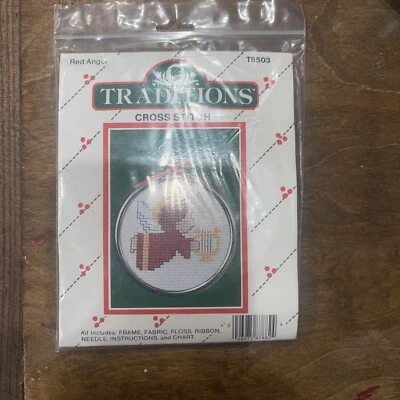 Traditions Cross Stitch - Red Angel T8503 - Image 1 of 4