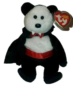 Ty Beanie Baby - BARON VAN PYRE the Bear (8.5 Inch) NEW MWMTs Stuffed Animal Toy - Picture 1 of 10