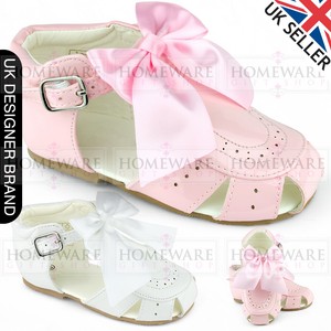 pink baby sandals