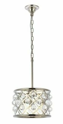 Light Fixture Chandelier Polished Nickel Kitchen Island Pendant Bedroom Bathroom - Image 1 of 4