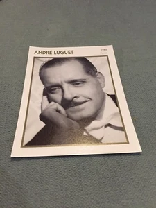 André Luguet - Fiche Cinéma Encyclopédie - Portraits de stars - acteur - F1 - Photo 1/1