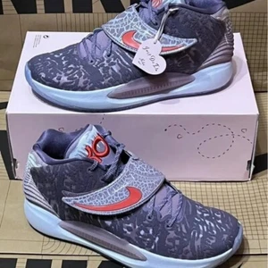 🔥Nike KD14 Valentine’s Day NRG EP Purple Kevin Durant Men’s Size 17 NWB 2022 ✅ - Picture 1 of 4