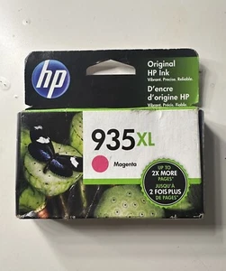 HP 935XL Ink Cartridge Magenta New EXP Apr 2023 - Picture 1 of 4