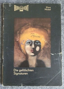 Blaulicht Die gefälschten Signaturen Krimi Roman Heft Nr 100 Klaus Möckel - Bild 1 von 1