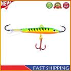 83mm/18g Fishing Lures Treble Hook Ice Fishing Lures Pesca Tackle (Green)