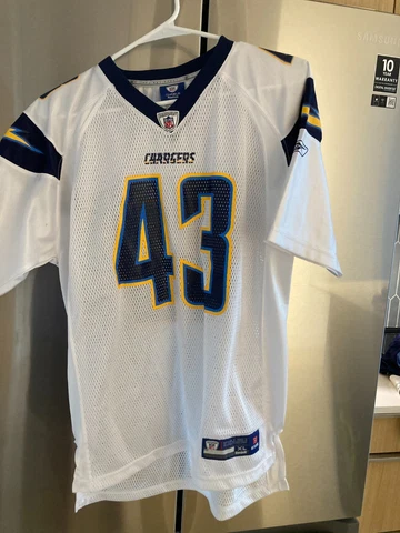 San Diego Chargers NFL football Darren  Sproles white  #43  jersey  youth XL Cover