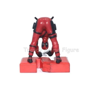 Mini Deadpool Action Figure Decorations Doll Sitting Posture Model Toys Anime Su - Picture 1 of 16