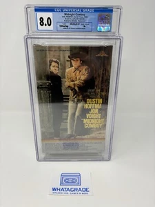 Midnight Cowboy VHS Big Box 1983 Dustin Hoffman 💎 Graded CGC 8.0 A+ 💎 Early - Picture 1 of 7