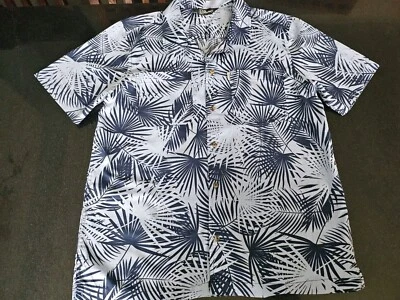 BNWOT Penfield Hawaiian Blue Cuban Shirt Size L - Image 1 of 4
