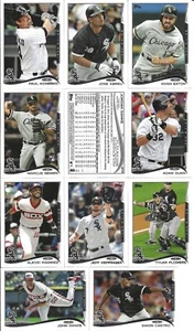 2014 Topps Baseball Mini Chicago White Sox Komplettes Team Set (24) - Bild 1 von 1