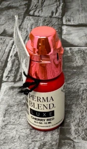 Perma Blend Luxe Kirschrot Tattoofarbe für Permanent Make-up 0,5 Unzen Ablaufdatum 05/25 - Bild 1 von 3