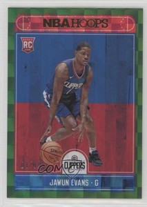 2017-18 Panini NBA Hoops Green /99 Jawun Evans #289 Rookie RC