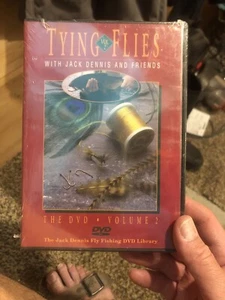 Tying Flies with Jack Dennis Volume 2 - Fly Tying DVD Video Sealed - Picture 1 of 4