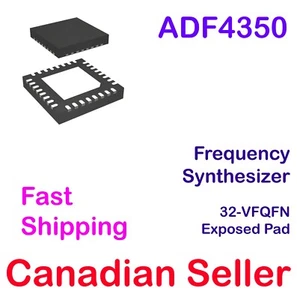 ADF4350 Fanout Distribution Fractional N Clock/Frequency Synthesize 32-WFQFN AD - Picture 1 of 2