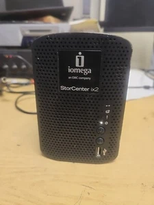 Iomega Storcentre Ix2 NAS 2x Bays Storage with 2 X 1TB HDD. NOT FULLY TESTED. - Picture 1 of 19