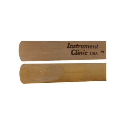 INSTRUMENT CLINIC Alto Saxophone Reed Assortment of 8 with Cork Grease