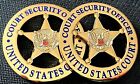 Us Court Security Officer - Us Courts Gold 1.75in challenge coin