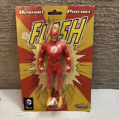 Boneco de ação NJ Croce The Flash dobrável posável DC Comics Justice League NOVO - Imagem 1 de 4