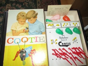 Juego Schaper #200 Cootie Bug 1949 vintage caja original para piezas. - Imagen 1 de 6
