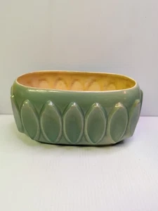 MCM Red Wing USA Kunstkeramik grüne Keramik 10". M 1628. - Bild 1 von 6