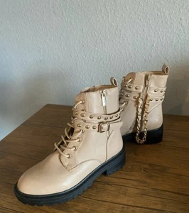 BNWT New Look Ankle Boots U.K. Size 4 Rock Biker Beautiful - Picture 1 of 7