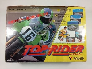 TOP RIDER NINTENDO FAMICOM (FC) NTSC-JAPAN (COMPLETE - GOOD CONDITION OVERALL) - Imagen 1 de 11