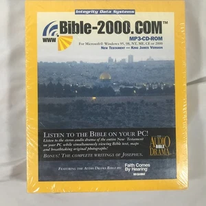 2000 MP3 CD-Rom New Testament & Audio Bible Drama Faith Comes By Hearing Hosanna - Picture 1 of 18