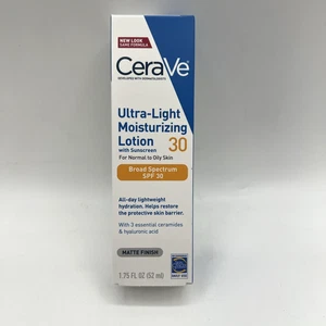 CeraVe Ultra Light Moisturizing Face Lotion Spf 30 1.7 Oz 1 Pack - Picture 1 of 4