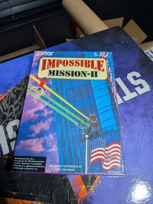 Impossible Mission II (Nintendo Entertainment System, 1990) New, Sealed - Image 1 of 4