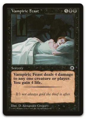 Vampiric Feast (NM) Portal POR Magic MTG - Image 1 of 2