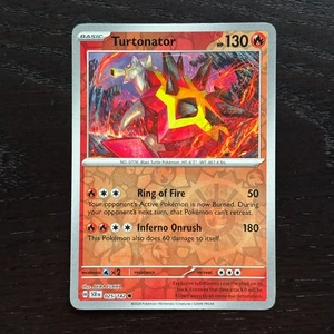 Turtonator 025/142 Pokemon Stellar Crown Scarlet & Violet Reverse Holo Common NM - Picture 1 of 2