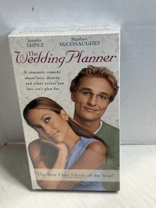The Wedding Planner, Jennifer Lopez, VHS Tape, Vintage Brand New Sealed - Imagen 1 de 2