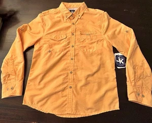 J. Khaki Topsail Fishing Shirt, Tennessee Orange, Boy’s M - NWT - Picture 1 of 12