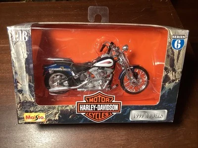 Maisto, Springer Softail 1999, escala 1/18, Harley Davidson Foto 1 de 3