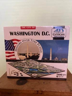 Rompecabezas The City of Washington DC History Over Time Foto 1 de 3