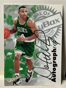 1997 SkyBox Autographics David Wesley signed Autogramm - Bild 1 von 5