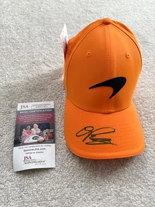 Oscar Piastri signed hat JSA COA exact proof McLaren F1 Formula 1 - Picture 1 of 8
