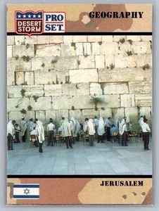 1991 Pro Set Desert Storm #29 Jerusalem "Holy City" - Pack Fresh MT - Picture 1 of 2