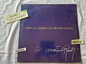 MASSIMO RANIERI PASSA LU TIEMPO 33 GIRI LP SIGILLATO NAPOLI CGD 1980 No Cd 45 - Foto 1 di 2