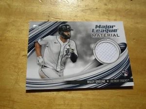2023 Topps Riley Greene ROOKIE Jersey Card Detroit Tigers - Picture 1 of 1