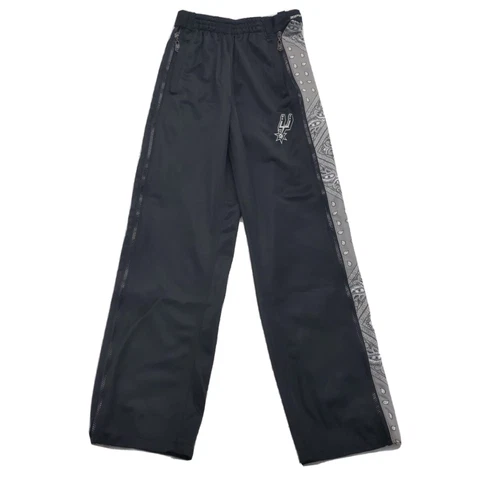 San Antonio Spurs Youth Large (14/16) Zipway Warm-Up Track Pants Adjust Waist Cover