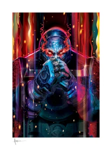 Stampa artistica Sideshow Darkseid stampa artistica di Orlando Arocena 44/375 - Foto 1 di 4
