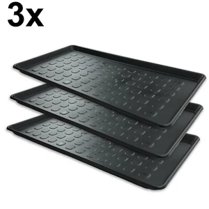 3 Stk Schuhmatte Schuhablage Unterlage Untersetzer 76 x 38 cm Abtropfschale Napf - Bild 1 von 5