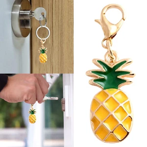 Keychain Alloy Pendant Fruit Pineapple Small Pendant Fashion Small Gifts - Picture 1 of 10