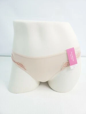 Calcinha fio dental Isaac Mizrahi feminina malha bronzeada lingerie tamanho pequeno - Imagem 1 de 4