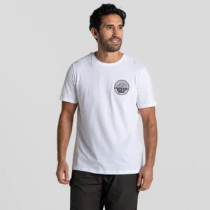 Craghoppers Mens Lucent II T-Shirt Short Sleeve Top Tee Slogan Graphic Outdoors - Picture 1 of 2