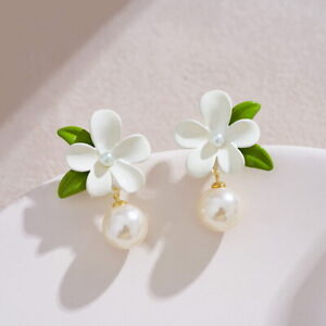 Wholesale Tulip Flowers Stud Earrings Drop Dangle Women Summer Jewelry Gift 2023